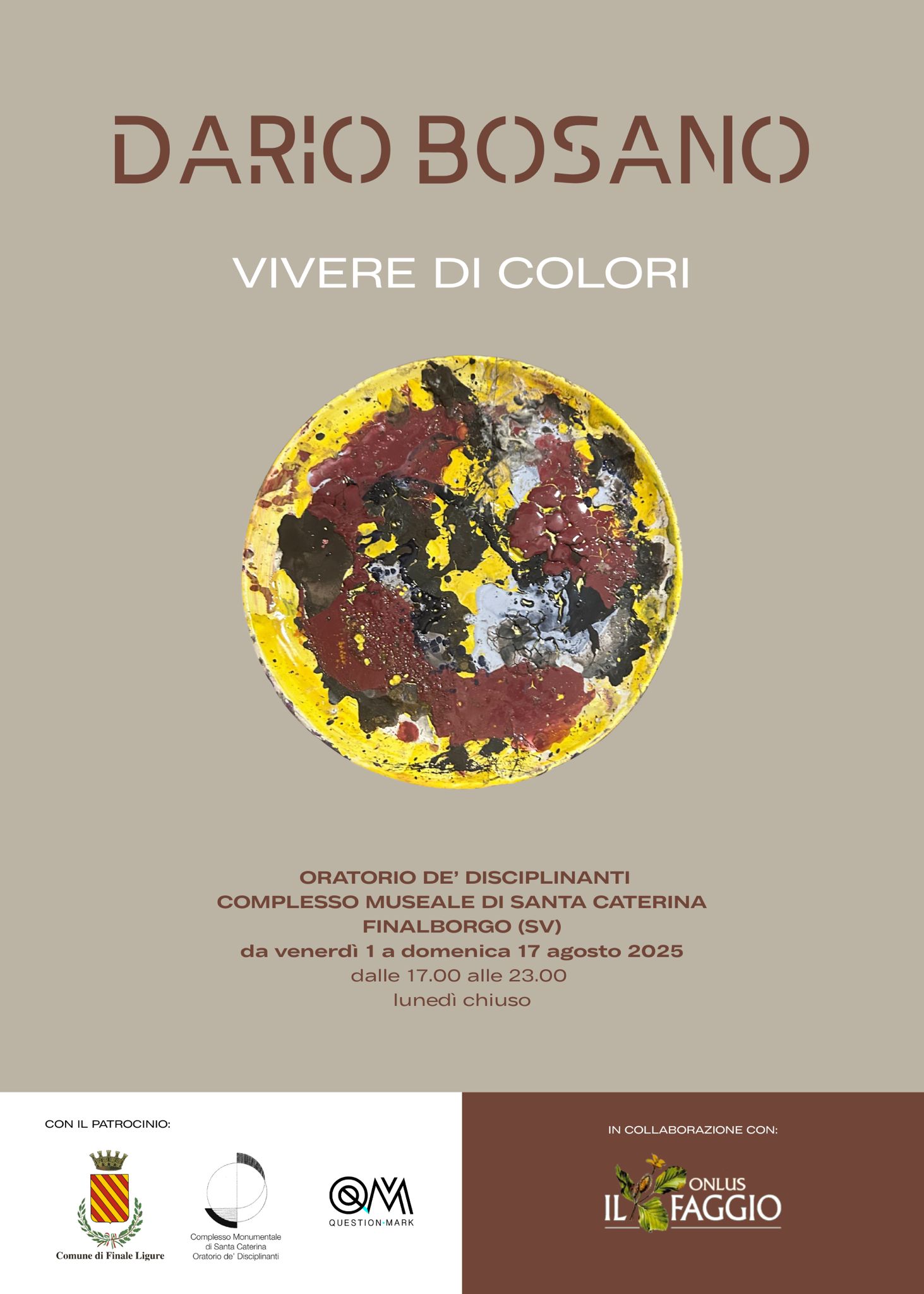 mostra di Daniele Bozano a Finalborgo