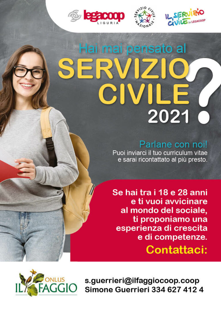 servizio civile 2021